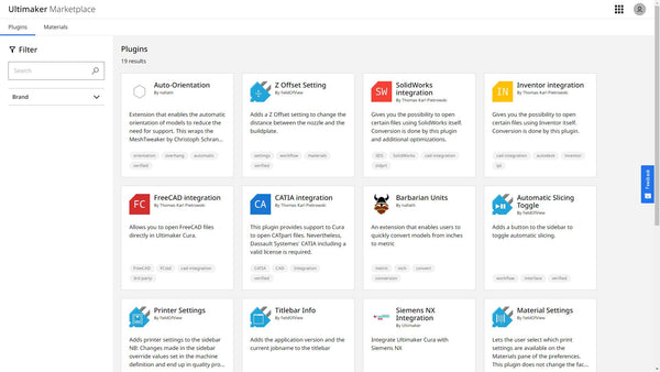 Ultimaker Essentials Marketplace Verified Plugin