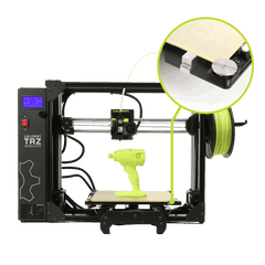 Lulzbot TAZ Workhorse more accurate prints 3D printer Calgary