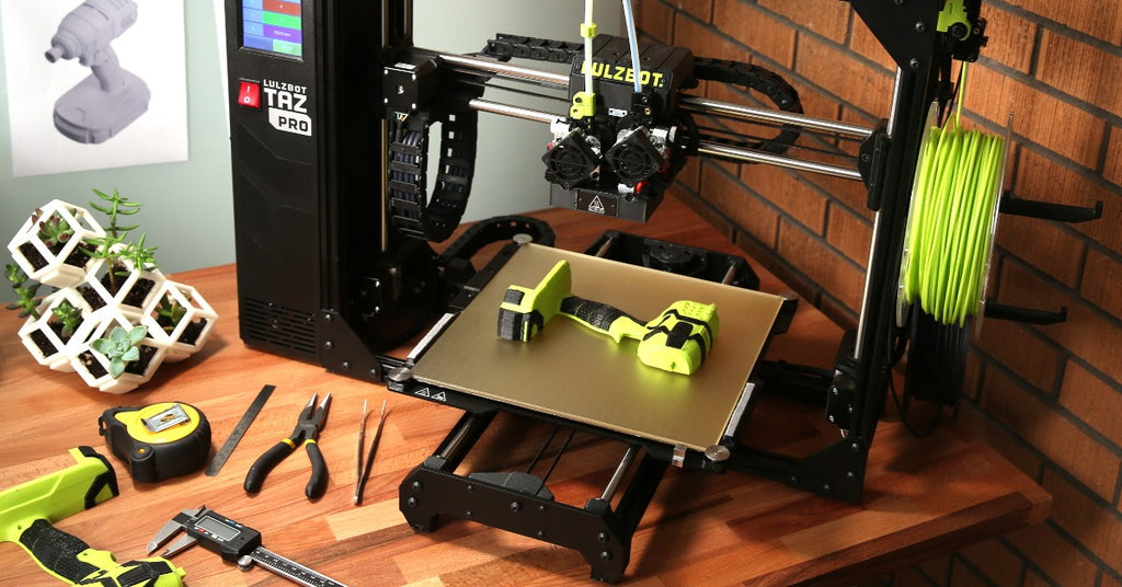 Lulzbot Taz Pro on desk