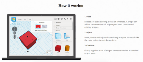 Tinkercad design software