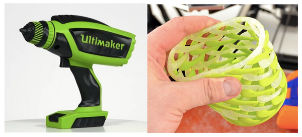 Ultimaker and Lulzbot dual extrusion 3Dprints
