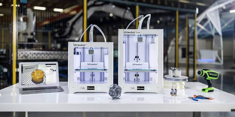 Ultimaker 3 and 3 Extended 3D printers