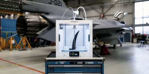 Ultimaker S5 & fighter jet