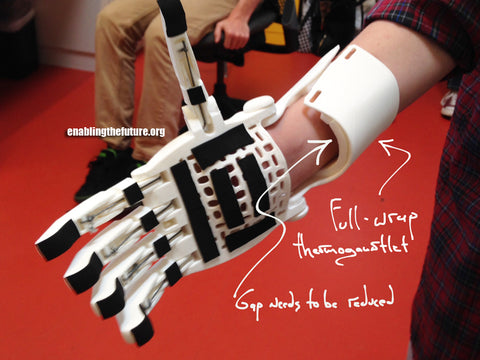 Thermo forming prosthetic hand