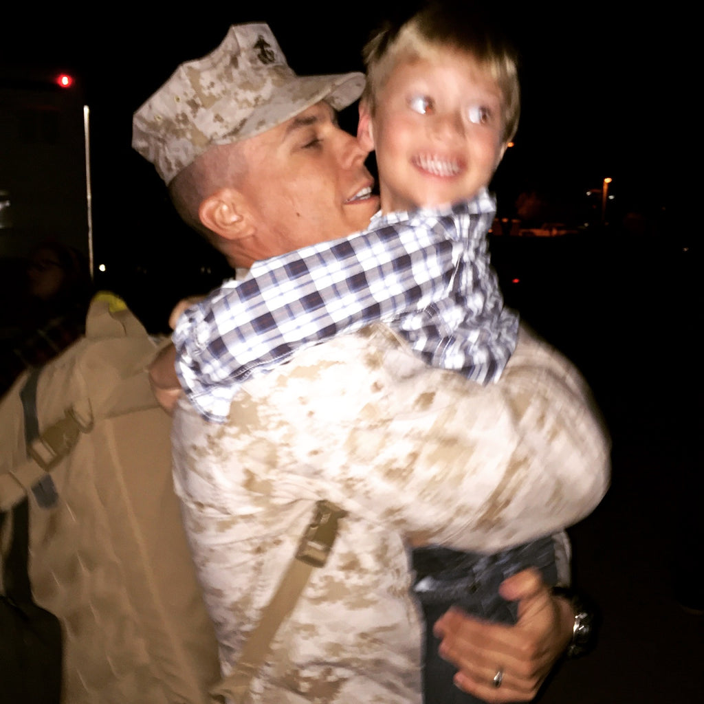 Welcoming your deployed marine home from war