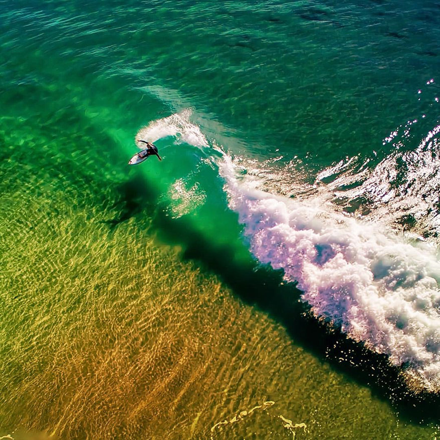 Best Drone Photos - Surfing Waves - GoWorx