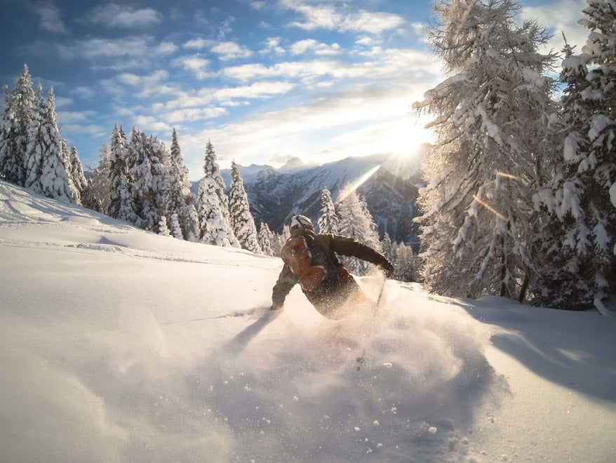 GoPro Photos - Skiing Powder in Winter Colorado - GoWorx