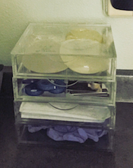 For Sale Clear Makeup Organizer