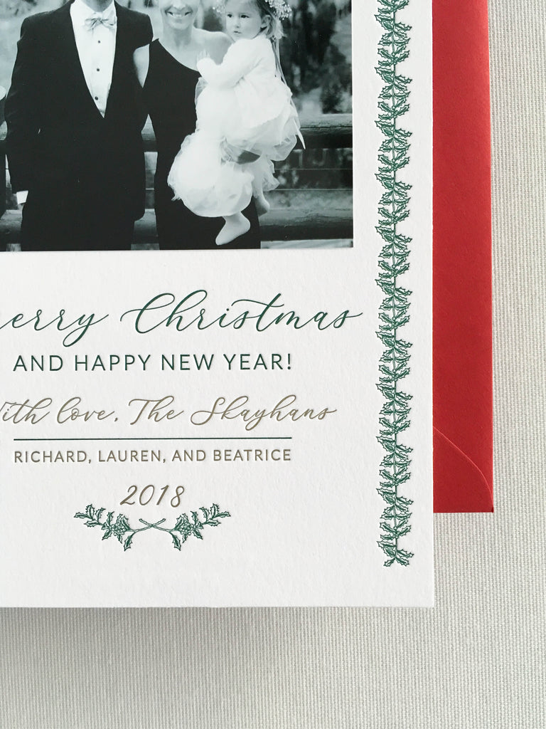 Letterpress Christmas Cards