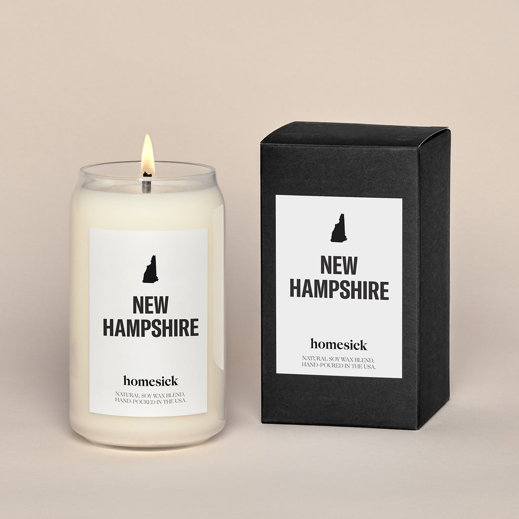 New Hampshire Candle Apple Cider Scented Candle Homesick