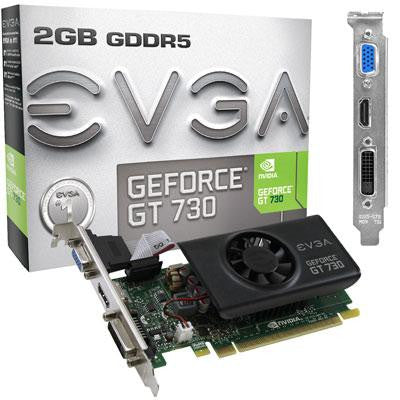 GeForce GT730 2GB GDDR5 LP - EVGA - 02G-P3-3733-KR - Humble Brothers