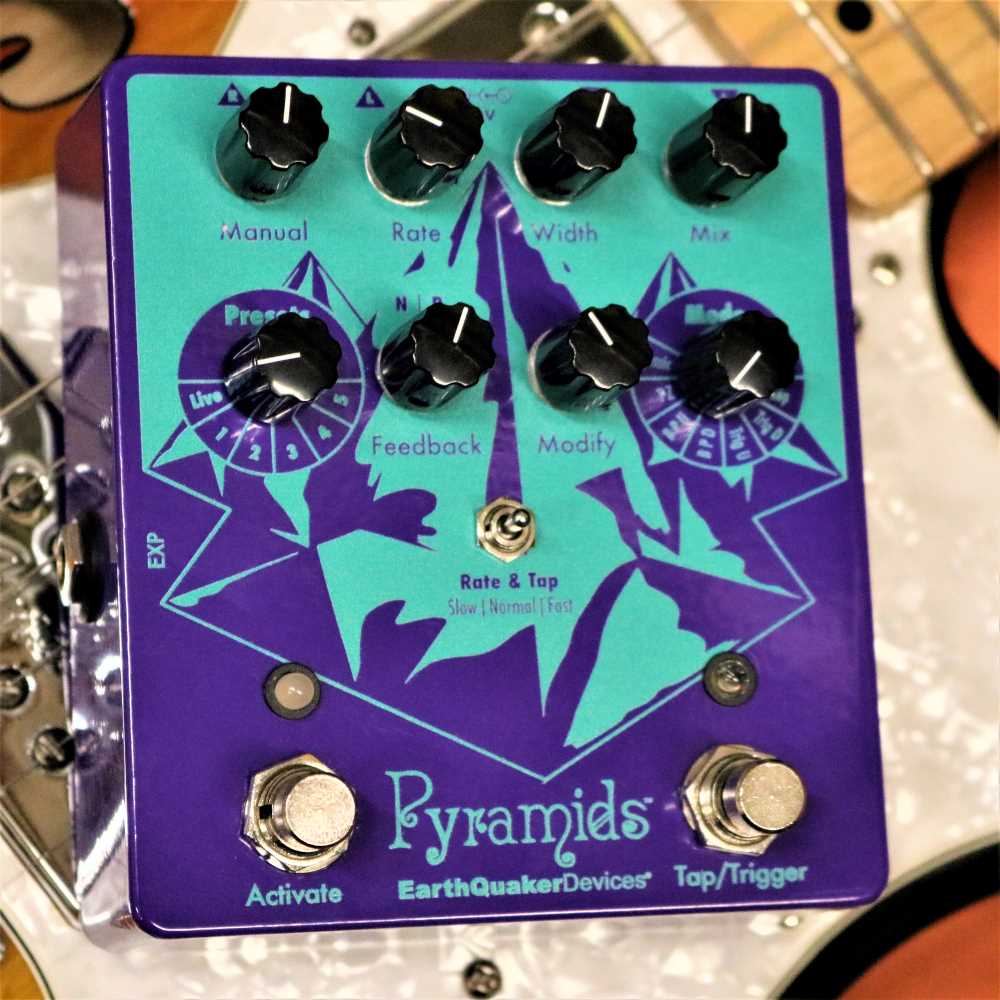 EarthQuaker Devices Pyramids Stereo Flanging Device