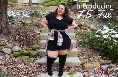 Introducing T.S. Fux: Custom US-Made Plus Size Basics
