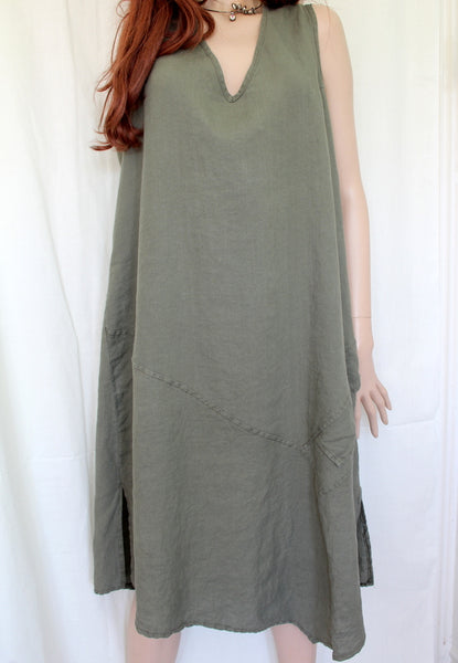 eva tralala linen dress