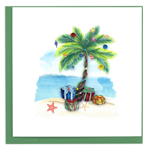 Tropical Holiday Quilling Card