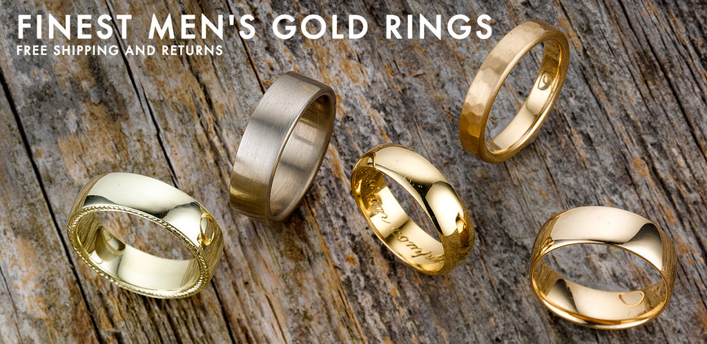 Finest Men&#39;s Gold Rings For Sale | Omi Gold | Omi Gold