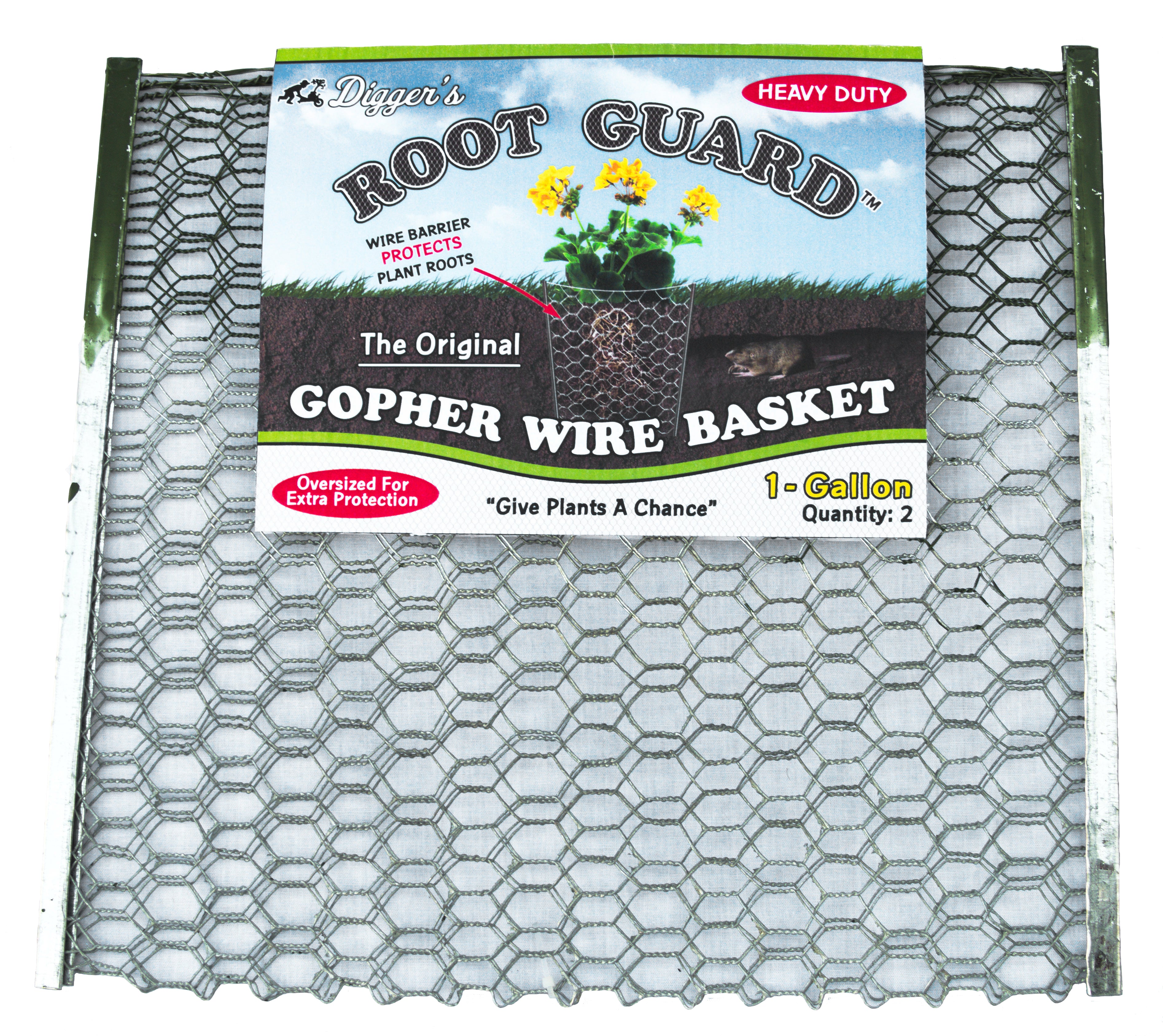 Gophers Limited Stainless Steel Gopher Basket 1 Gallon Size/Case Quantity 12 