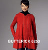 Crimson Felted Boiled Wool Blend Knit