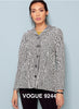 Black Prime Time Rayon/Lycra Knit