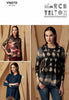 Blue Venice Journal French Digital Knit
