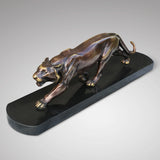 Art Deco Panther Sculpture by Rulas