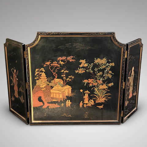 Rare, 19th century Chinoiserie fireguard 