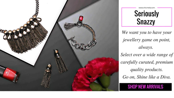 Snazzy, super stylish fashion jewellery, wide selection of premium quality products in India