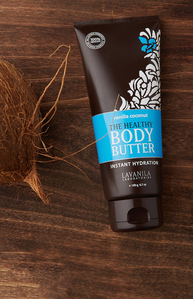 The Healthy Body Butter Vanilla Coconut | Coconut Vanilla Lotion – Lavanila