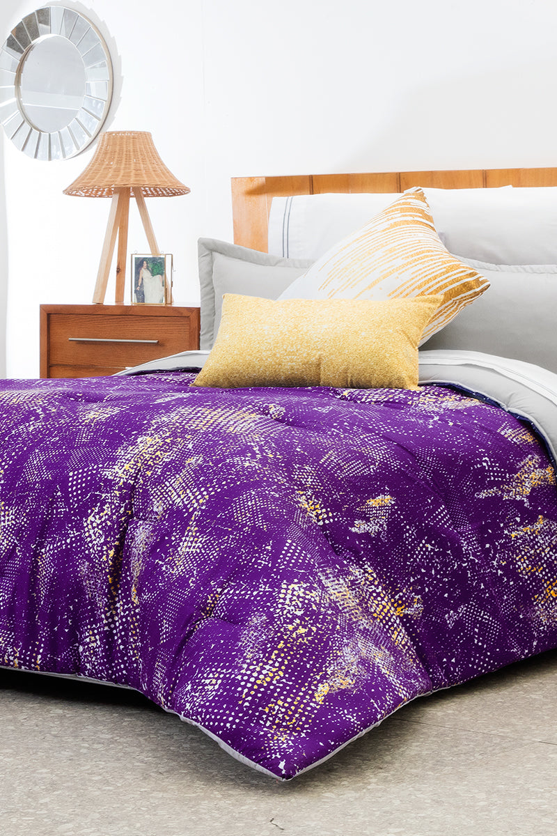 Bed lining in Purple