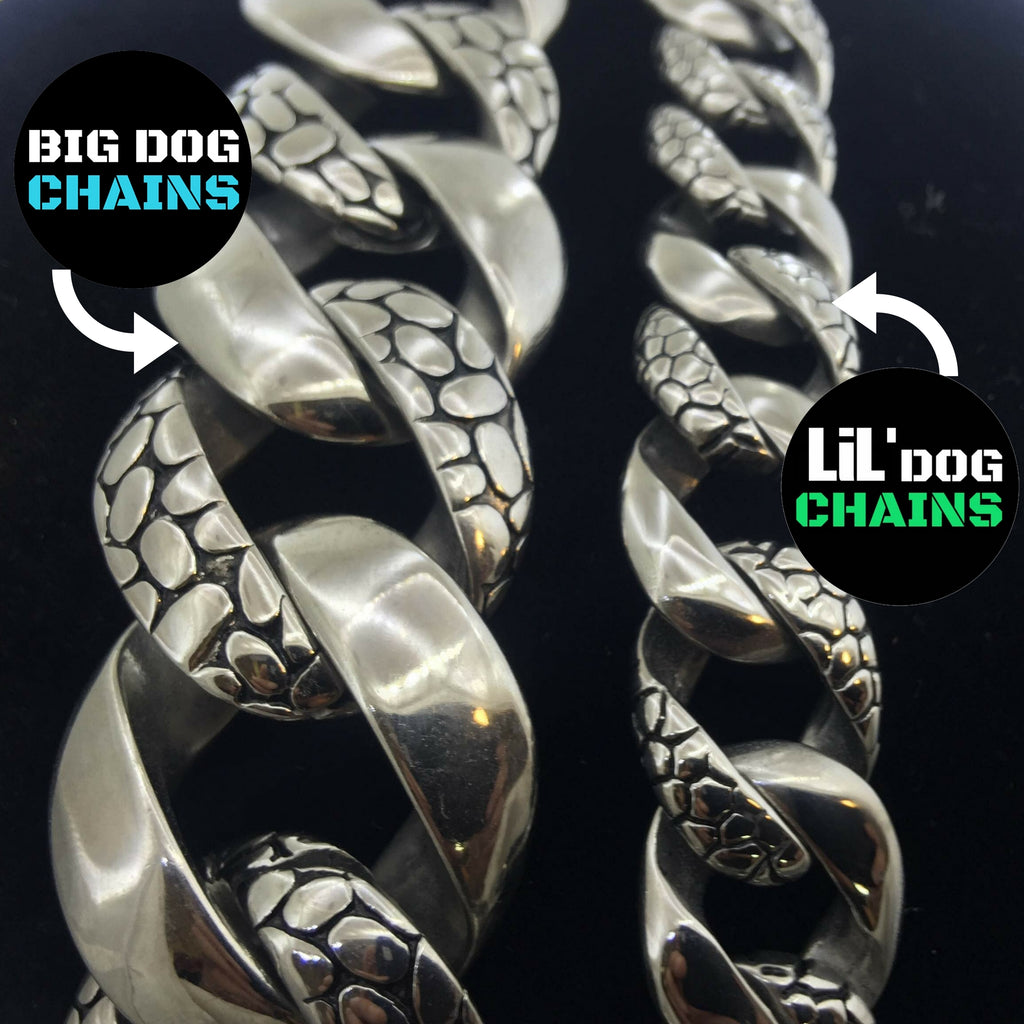 Metal dog collars stainless steel quality - BIG DOG CHAINS
