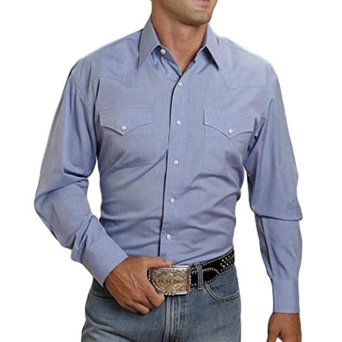 mens snap closure shirts