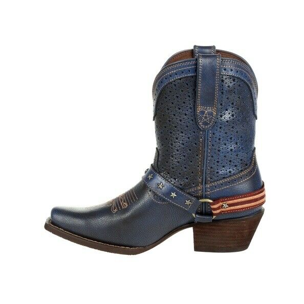 Details about   Durango Ladies Crush Blue Ventilated Shortie Western Boot DRD0374