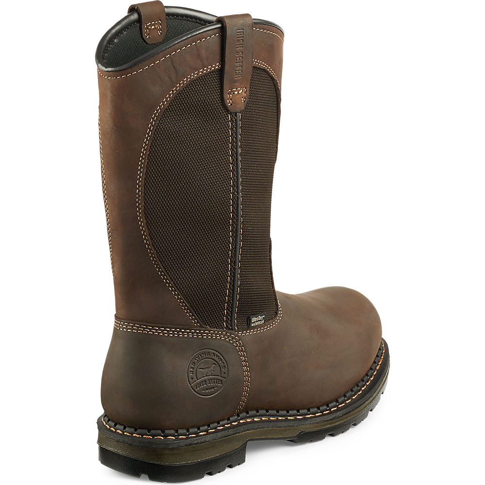 red wing irish setter pull on boots