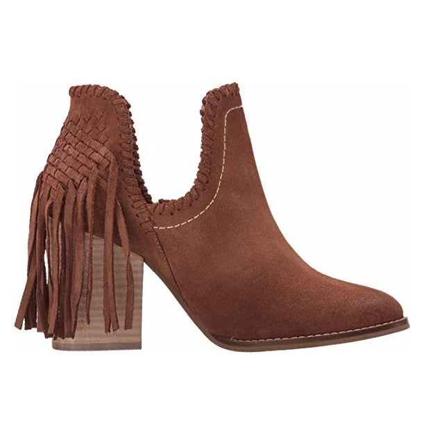 ariat fringe booties