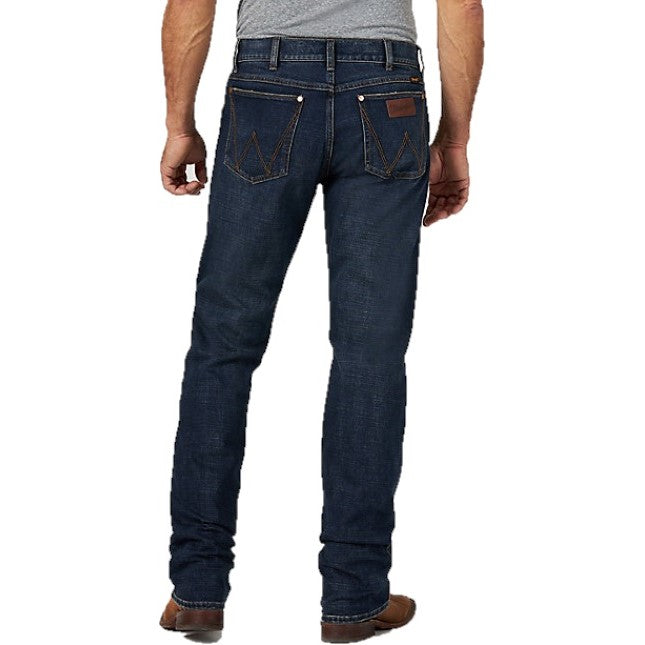 wrangler retro slim fit straight leg jeans