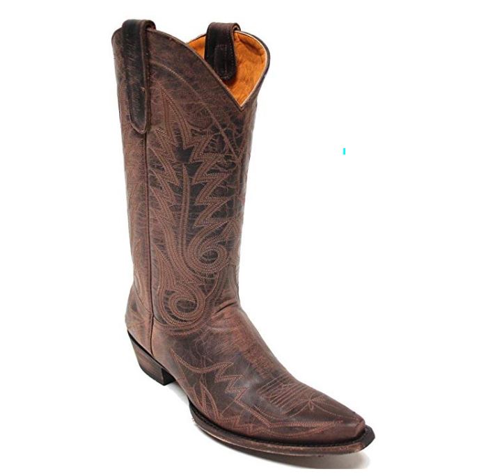 Nevada Chocolate Leather Boots M175-305 