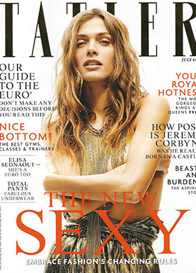 Tatler, Starburst Diamond Earrings, Diane Kordas Jewellery