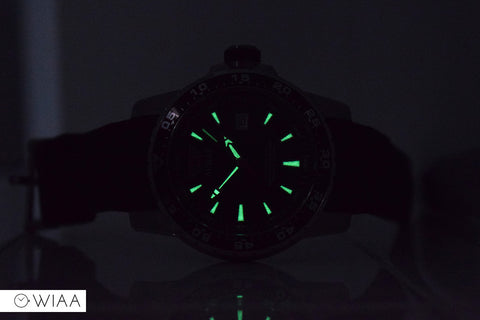 Scuba Master Dive Watch Lume Shot