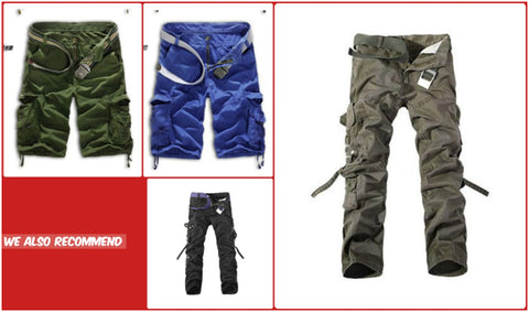Army Cargo Designs Mens Trousers