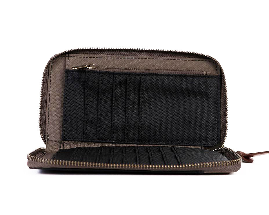 Bifold Wallet <br>Black / Brown