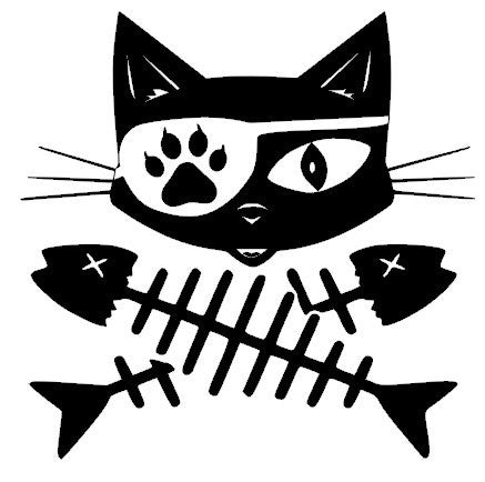 Cat Pirate Decal Sticker / Cat Decal – SurfmonkeyGear