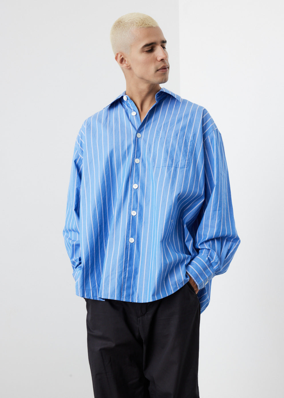 新品《 OUR LEGACY 》Borrowed Shirt 48 シャツ-