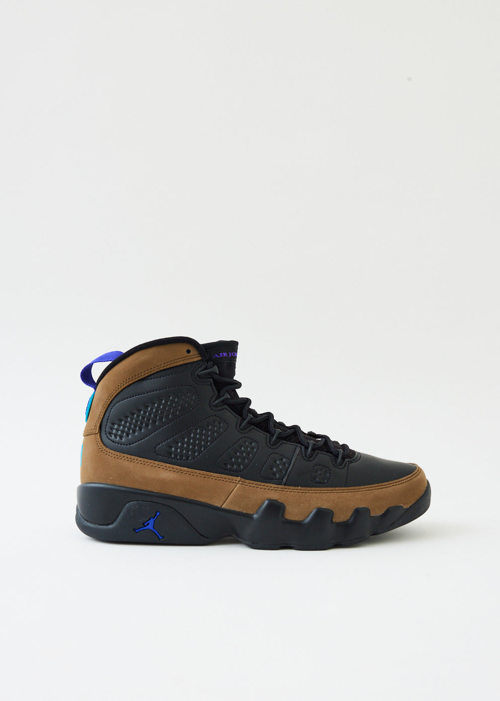 black and olive jordan 9