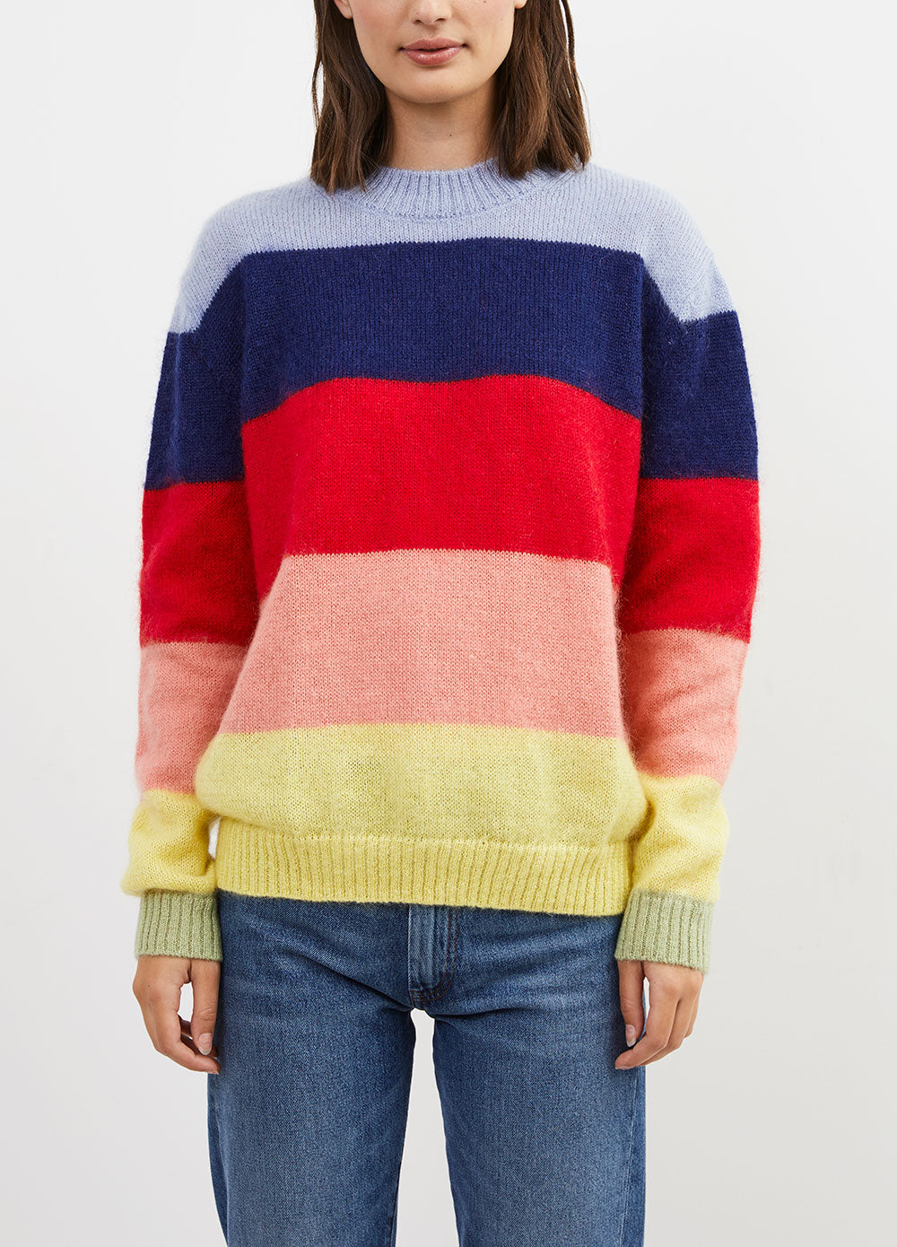 Rainbow Knit Sweater