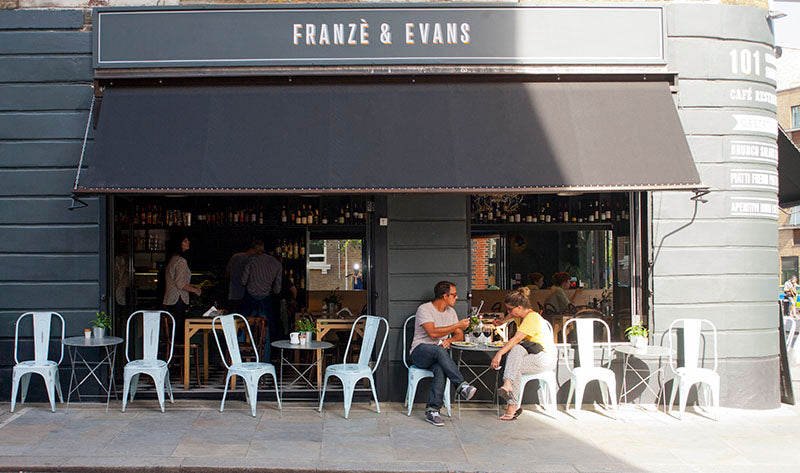 Franze & Evans exterior - 11 of london's best coffee shops 