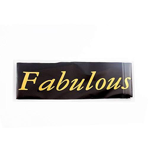 40 & Fabulous Birthday Sash - Posh By K,women has the latest range of Girls, Boys and Baby Clothes, Toys and more. Shop online for free shipping on all orders over $49.,Your favorite kids brands and independent boutiques, all in one magical place., body jewelry, anklets, socks, belts, fashion jewelry, body accessories, trendy accessories, trendy fashion, chain accessories