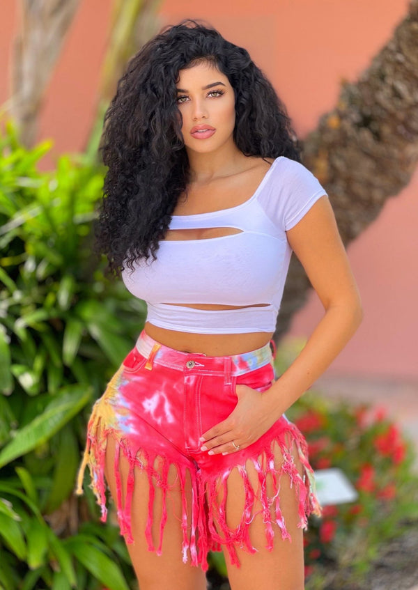 Women’s Cropwomen has the latest range of Girls, Boys and Baby Clothes, Toys and more. Shop online for free shipping on all orders over $49.,Your favorite kids brands and independent boutiques, all in one magical place. | Karrie Off Shoulder Cut Out Crop Top (White) By: vatlieuinphun
