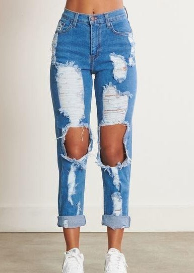 Women's Jeans | Cadell Distressed Jeans By: vatlieuinphun