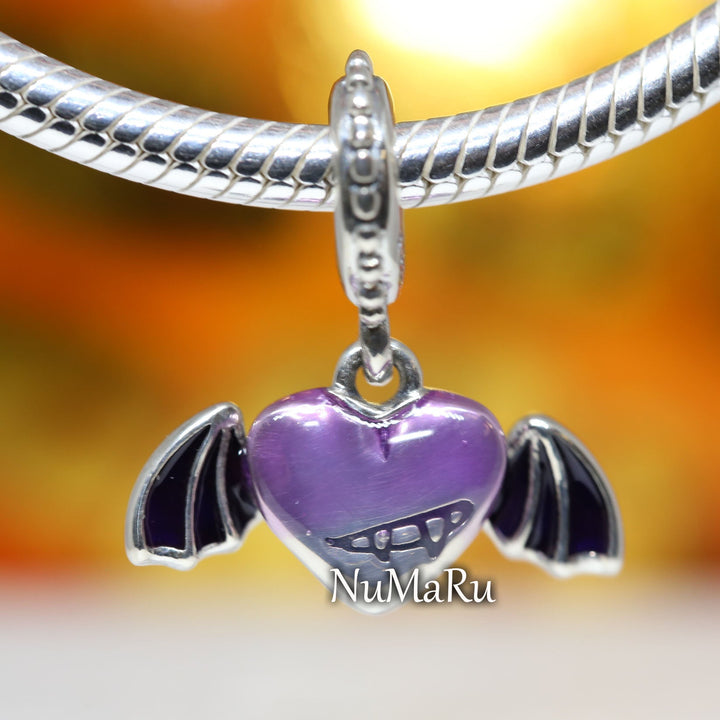 Vampire Winged Heart Charm 792290C01 - vatlieuinphun