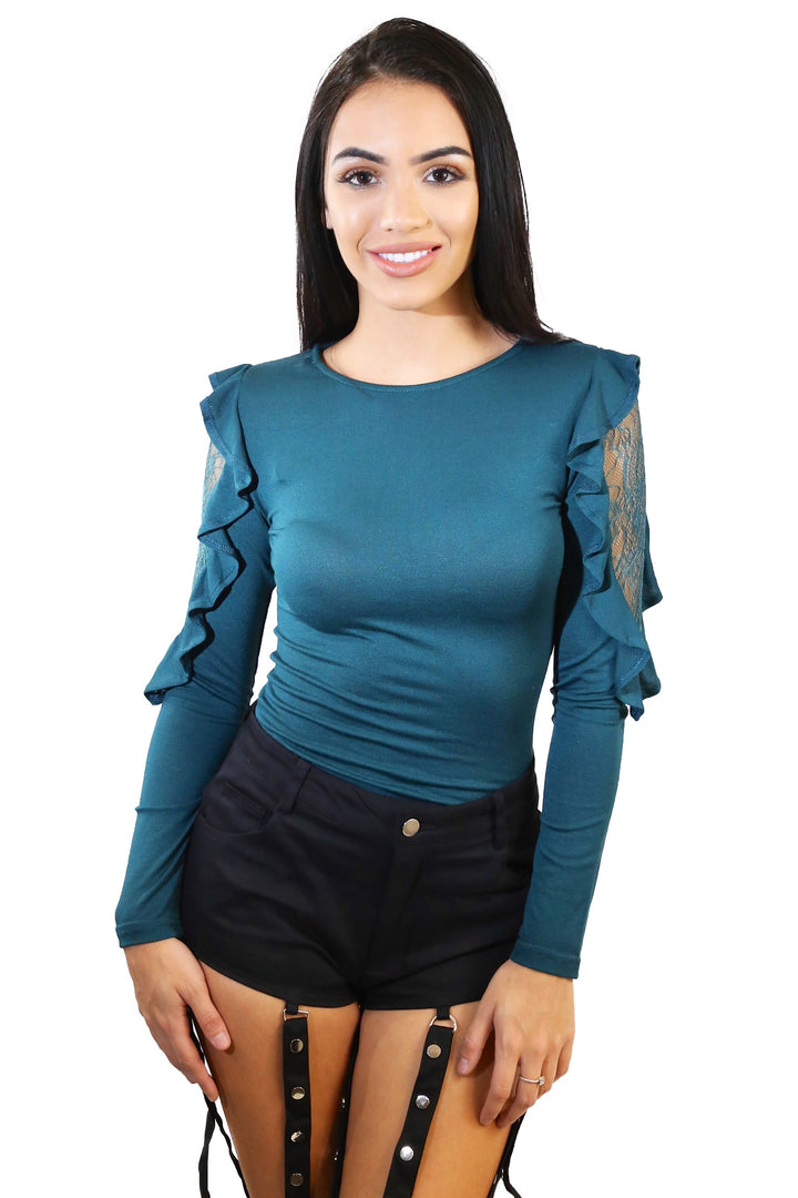Women’s Full Sleevewomen has the latest range of Girls, Boys and Baby Clothes, Toys and more. Shop online for free shipping on all orders over $49.,Your favorite kids brands and independent boutiques, all in one magical place. | Iris Lace Long Sleeve Top (H Green) By: vatlieuinphun